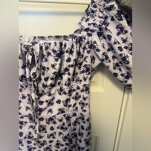 Floral Off-Shoulder Dress